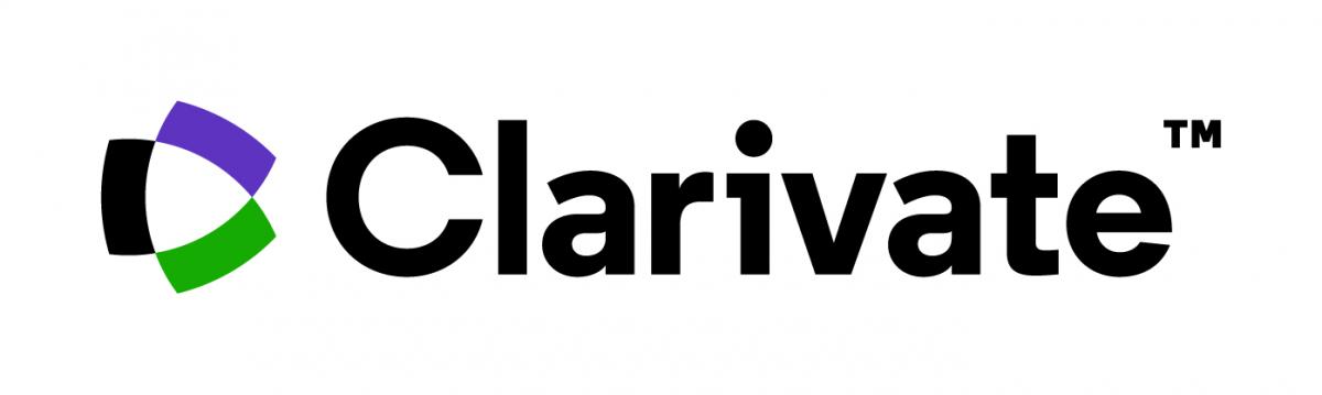 Clarivate logo and link